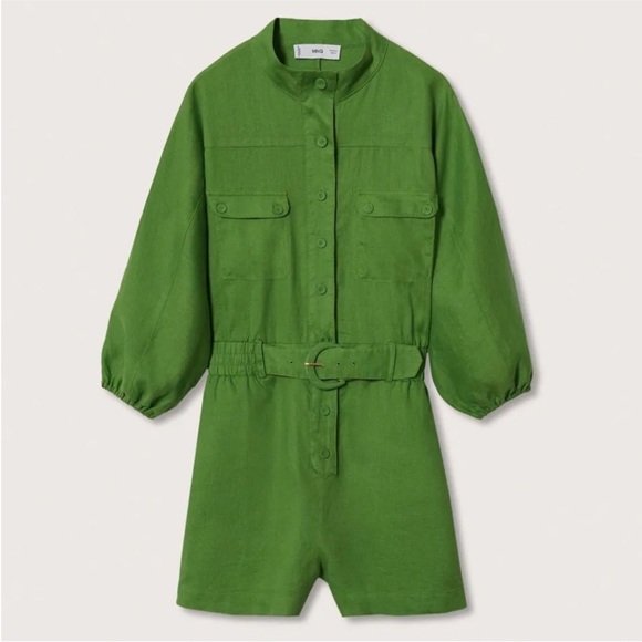 Mango lined romper - Picture 3 of 5